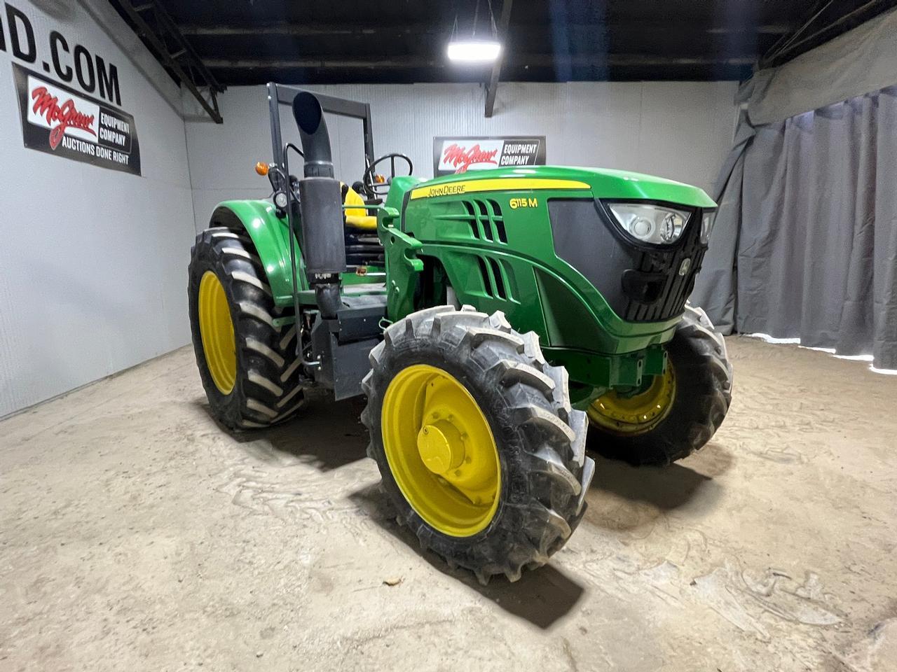 2013 John Deere 6115M Tractor