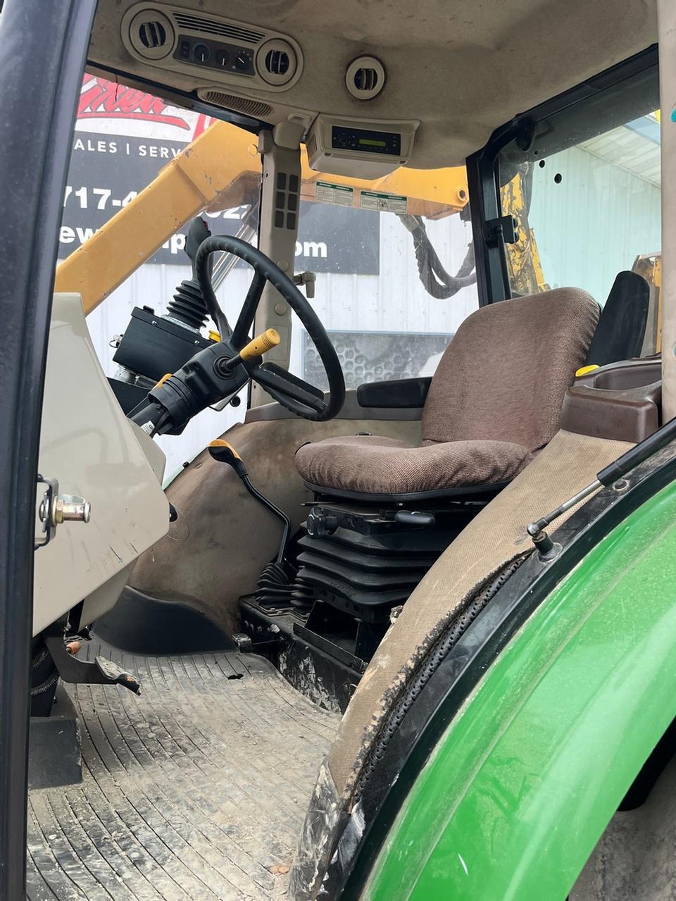 John Deere 5083E Tractor with Boom Mower