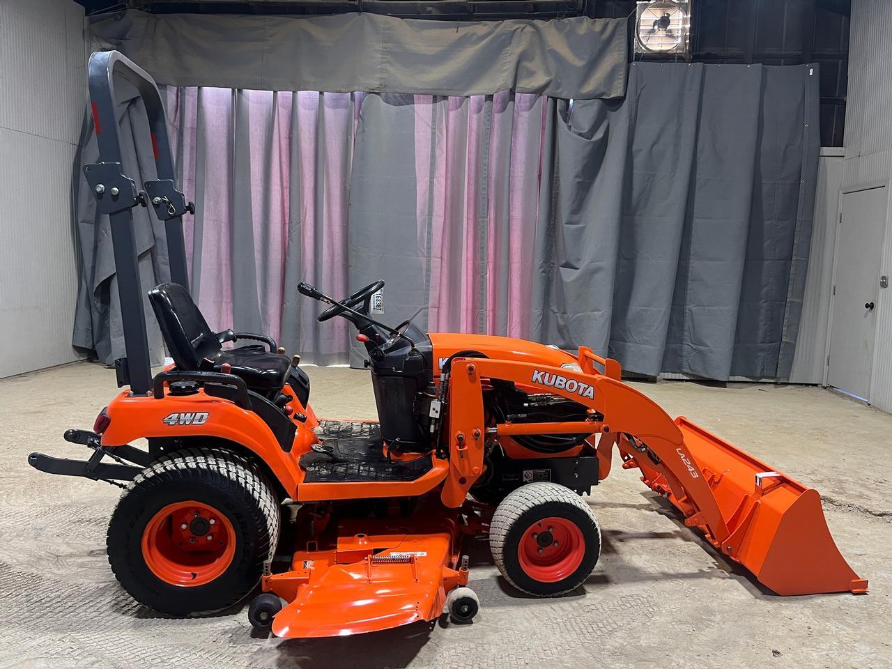 2014 Kubota BX2670 Compact Tractor with Loader & Belly Mower