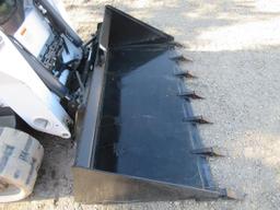 Wildcat 78" Skid Steer Tooth Bucket