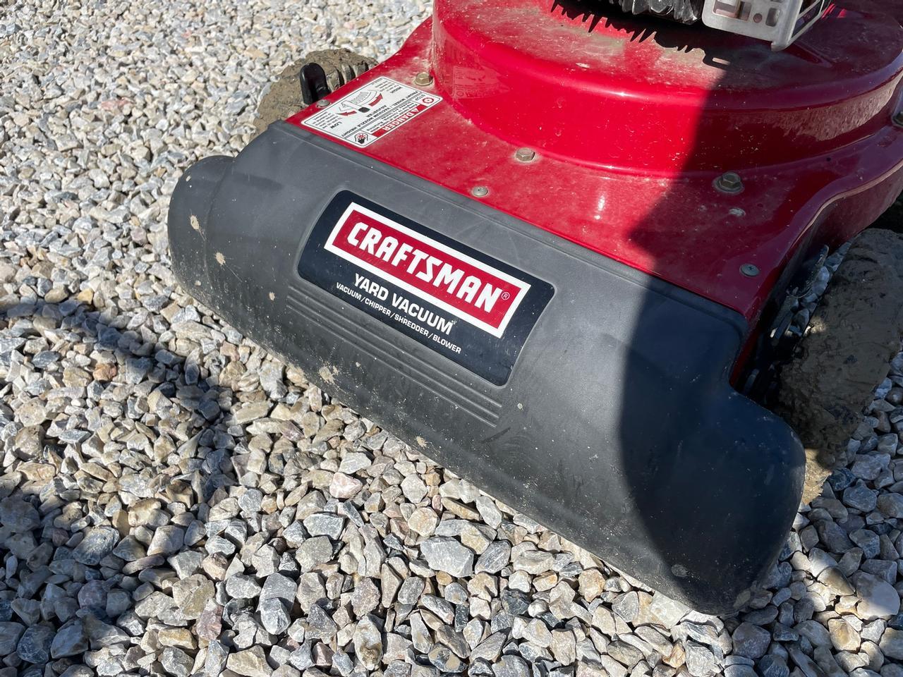 Craftsman 24A Walk Behind Yard Vacuum