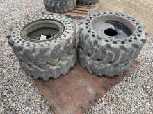 Solid Skid Steer Tires