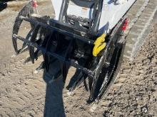 Wildcat 68" Skid Steer Root Rake Grapple