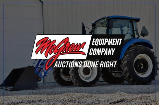 McGrew Equipment's TRACTOR TUESDAY Auction