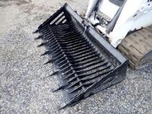 Wildcat 84" Skid Steer Skeleton Tooth Bucket