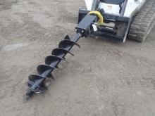 Wildcat Skid Steer Post Hole Digger with 12" Auger Bit