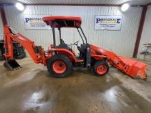 Kubota L39 Tractor Loader Backhoe