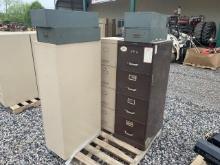 Lot Of File Cabinets