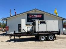 Ingersoll Rand SSR-EP75 Electric Air Compressor on Trailer