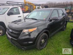 2014 Ford Explorer Interceptor, AWD, PW, PL, power mirrors, A/C, 182K, VIN:1FM5K8AR6EGC60554