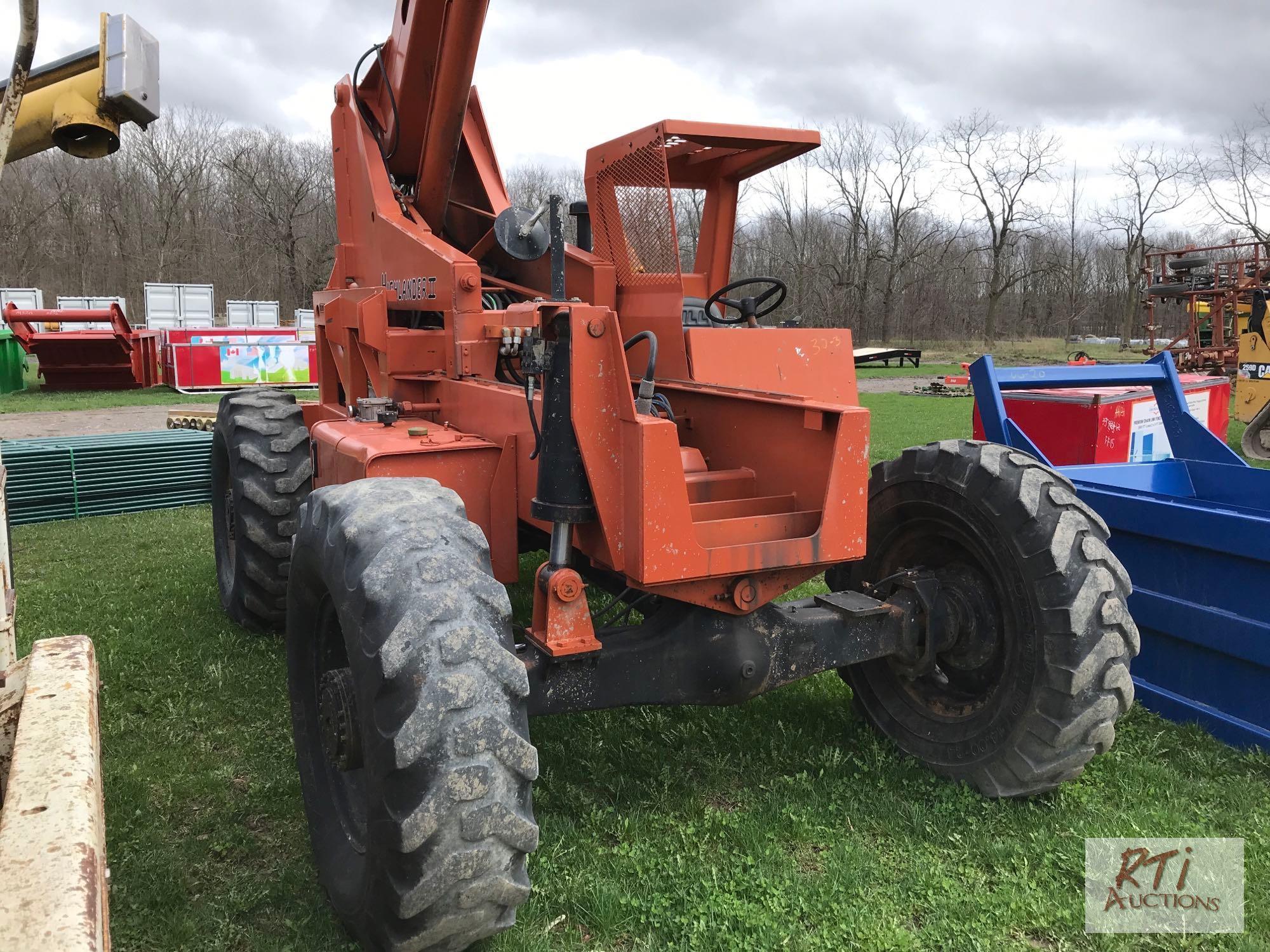 Lull 644 Highlander telehandler, John Deere diesel, moving carriage, 1274 hrs