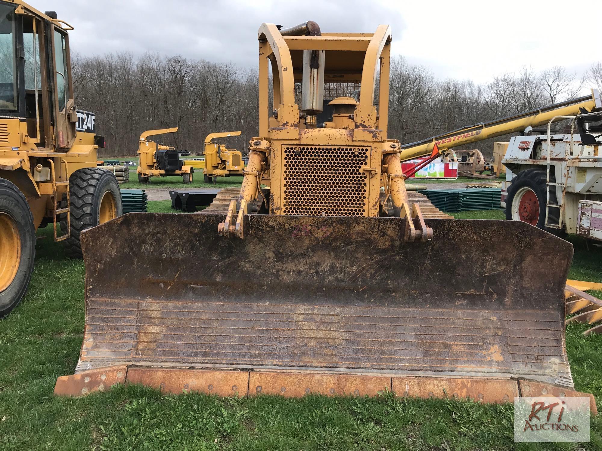 Dresser TD15C crawler tractor, straight tilt blade, manual in office