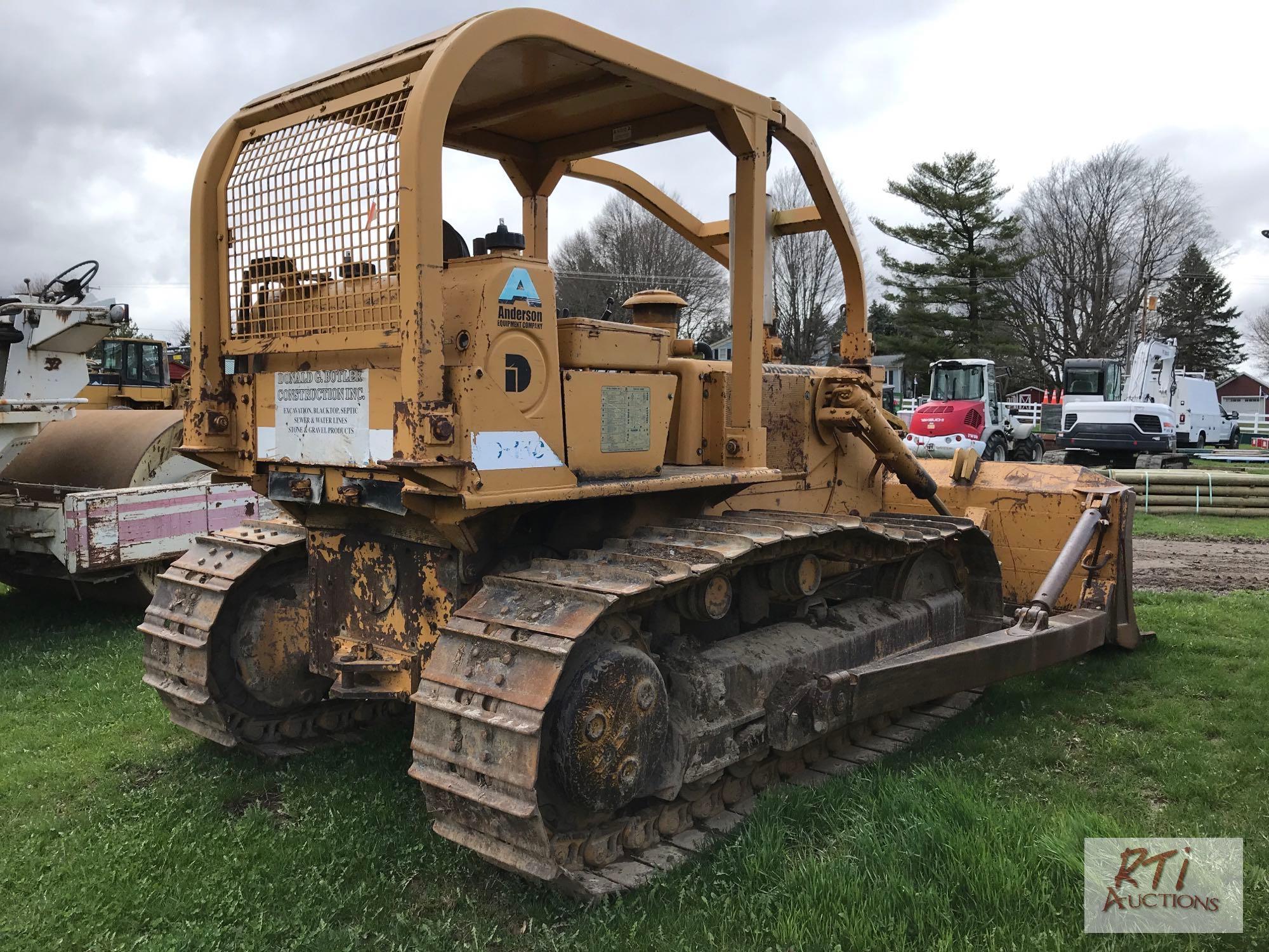 Dresser TD15C crawler tractor, straight tilt blade, manual in office