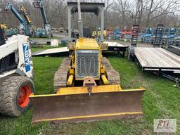 Komatsu D20A dozer, 6 way blade, OROPS, 3287 hrs