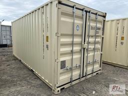 20ft x 8ft 6in container with double end doors