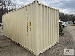 20ft x 8ft 6in container with double end doors