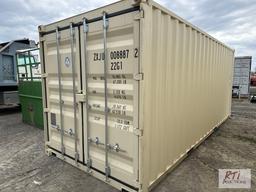 20ft x 8ft 6in container with double end doors