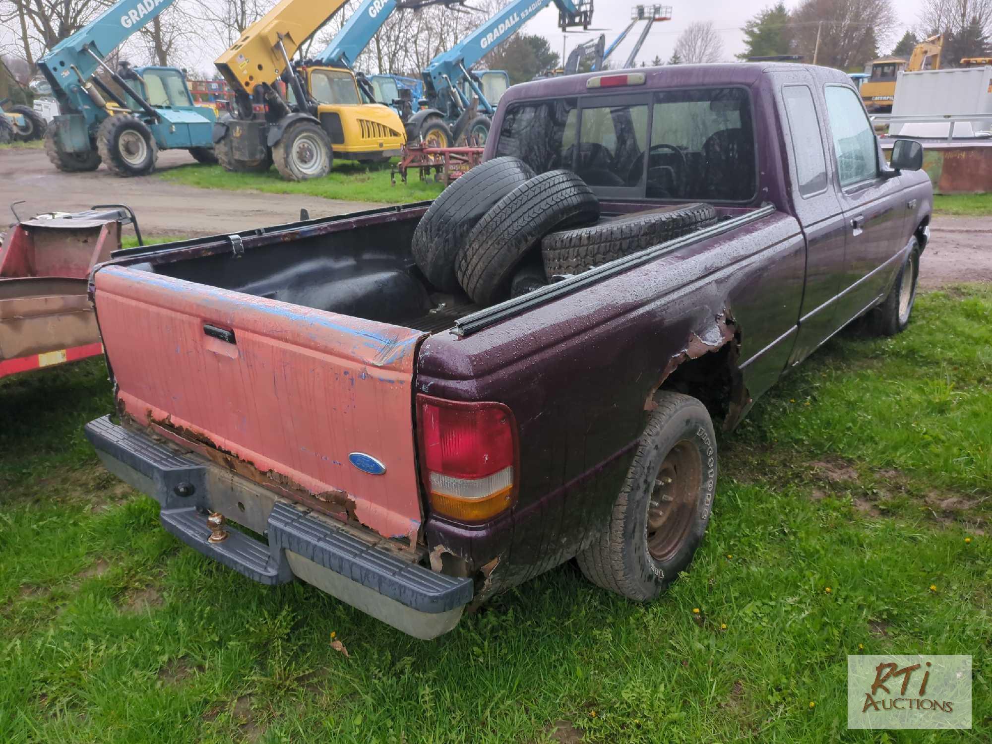 1994 Ford Ranger extended cab pickup, XLT, standard transmission, 211,724 mi. includes additional