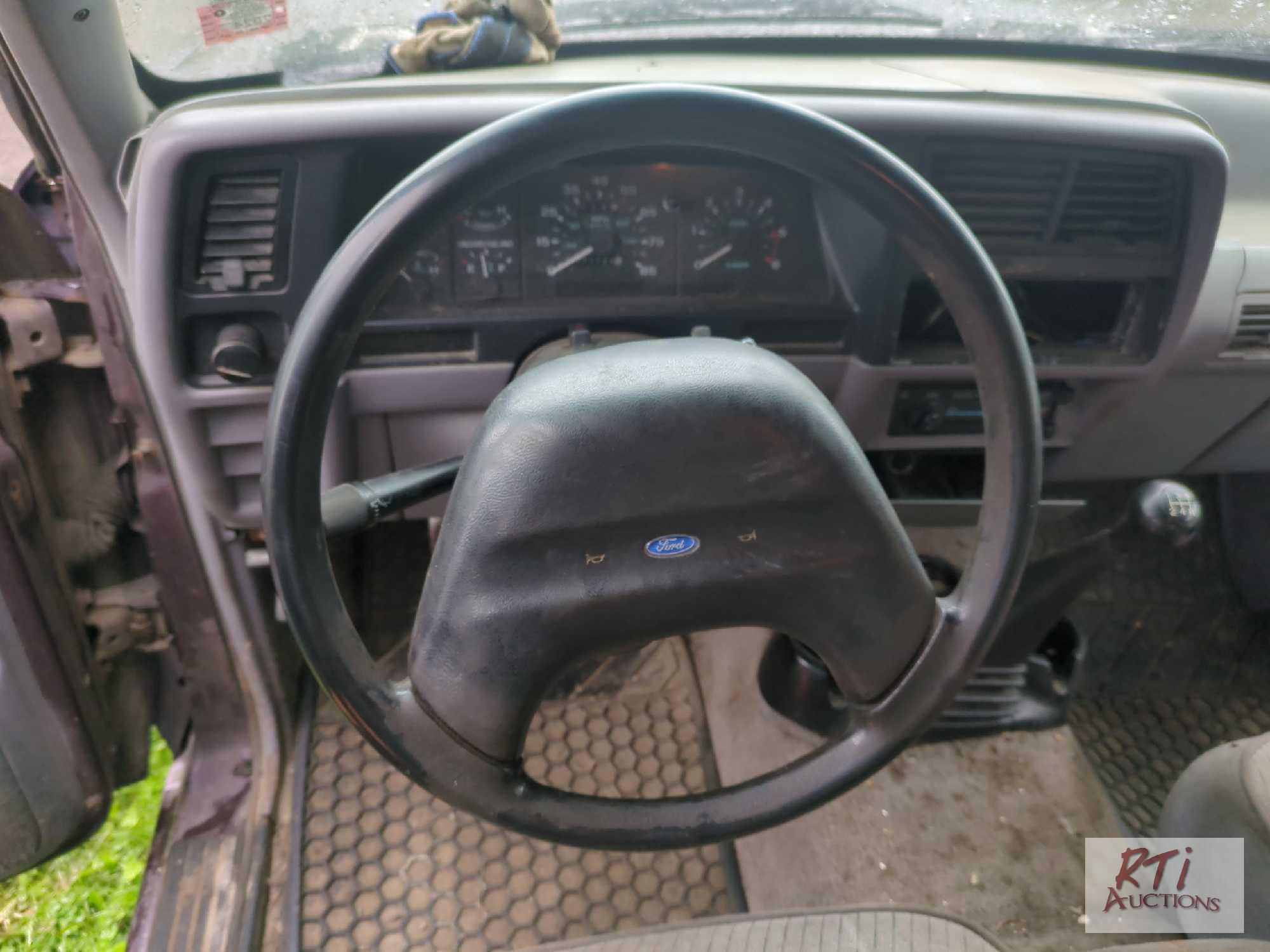 1994 Ford Ranger extended cab pickup, XLT, standard transmission, 211,724 mi. includes additional