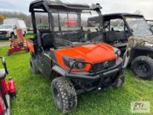 Kubota Sidekick RTV, dump box, 247 hrs