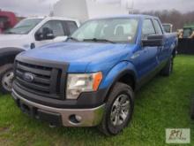 2010 Ford F150 XL extended cab pickup, 6.5ft box, 168,168 mi. VIN:1FTFX1EV7AFC53976