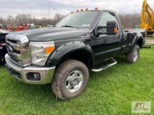 2012 Ford F-250 XLT regular cab pickup, 4WD, 8ft box, PW, PL, A/C, cruise, power seat, 262K,