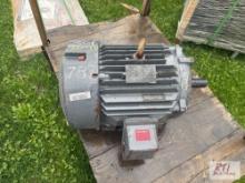 Rebuilt 25hp electric motor