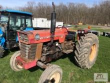 Massey Ferguson 165 diesel tractor with lift arms, draw bar, PTO. 6382 hrs