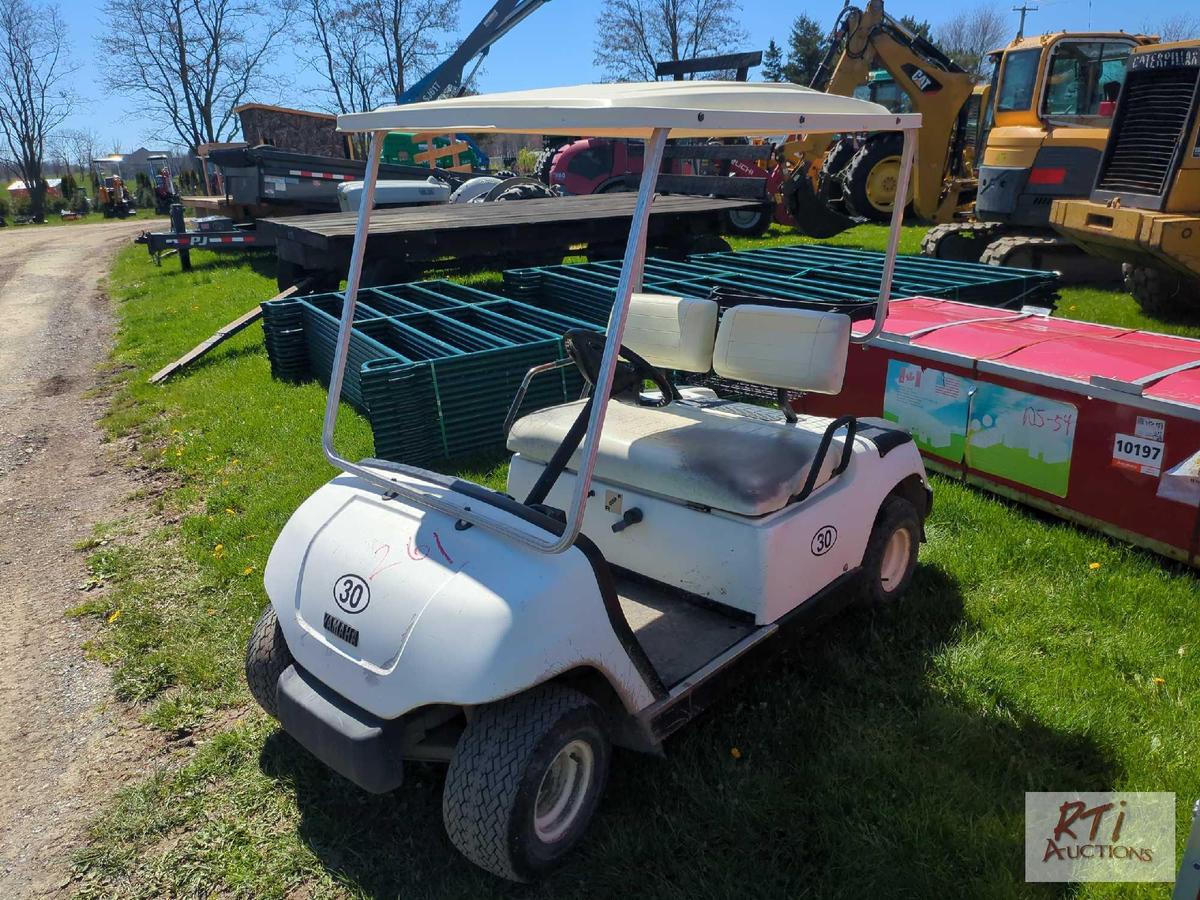 Yamaha golf cart, gas