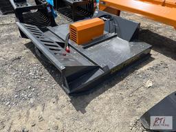 Wolverine DC-13-72 skid loader mount hydraulic rotary mower