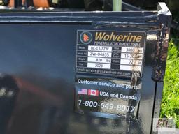 New Wolverine skid steer mount 6ft rotary mower