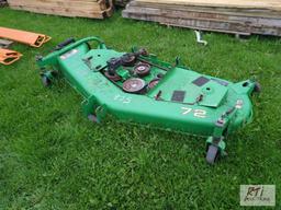 John Deere 72in mower deck