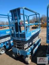 Genie GS1930 electric scissors lift, # 23SR