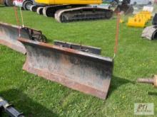 Bobcat skid steer mount 6ft angle blade