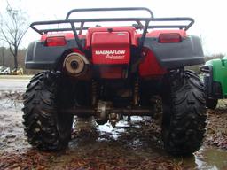 2001 HONDA FOREMAN RUBICON 4 WHEELER