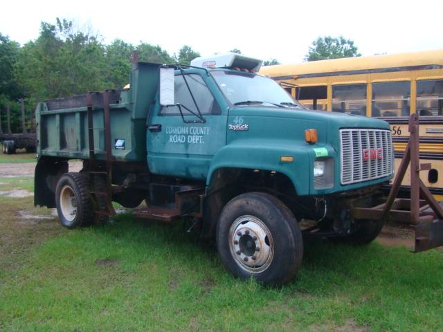 (T) (D-ROW) 1993 GMC TOP KICK DUMP TRUCK