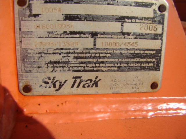 2006 SKY TRAK 10K TELESCOPIC LIFT