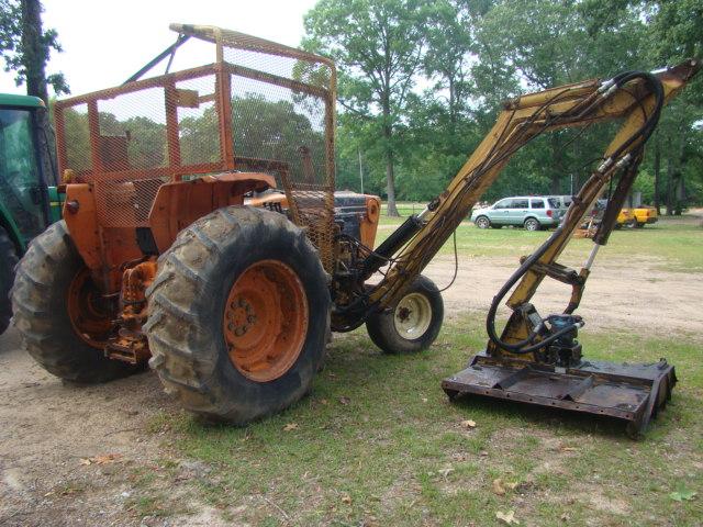 FORD 6600 TRACTOR W/SIDE BOOM DITCH MOWER