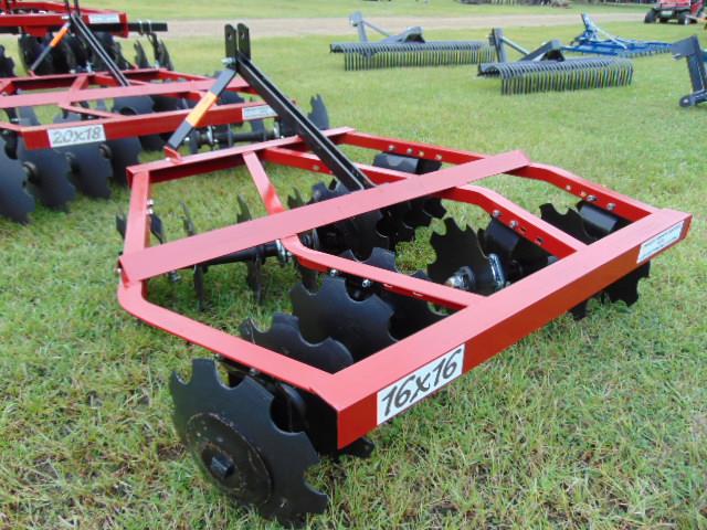 5-1/2 FT ATLAS16X16 DISK HARROW