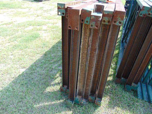 7PC GREEN PALLET RACK 3" CHANNEL