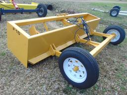 10' INDUSTRIAL F-10 HYDRAULIC GRADER