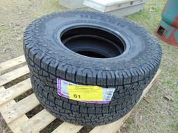 (2) LT235 / 85R16 TIRES