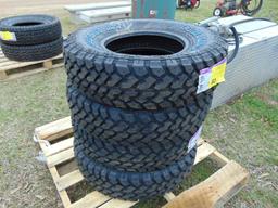 (4) LT235 / 85R16 TIRES