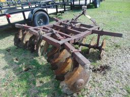 6' 3PT HITCH DISK HARROW