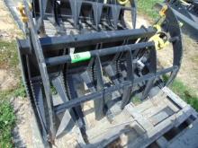 60" SKID STEER ROOT RAKE GRAPPLE