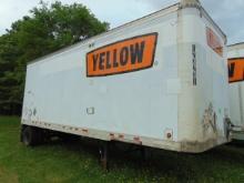 (T) 2001 FRUEHAUF SINGLE AXLE PUP TRAILER