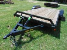 (C0) 2023 LONGRUN 7718-SCH 18' CAR HAULER TRAILER