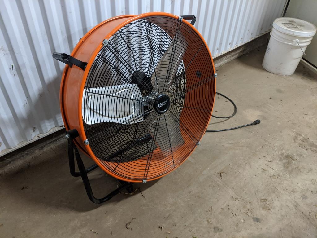 24" HIGH VELOCITY DRUM FAN