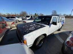 1992 Chevy S10 with Bill of Sale Tow# 95461 Item 14