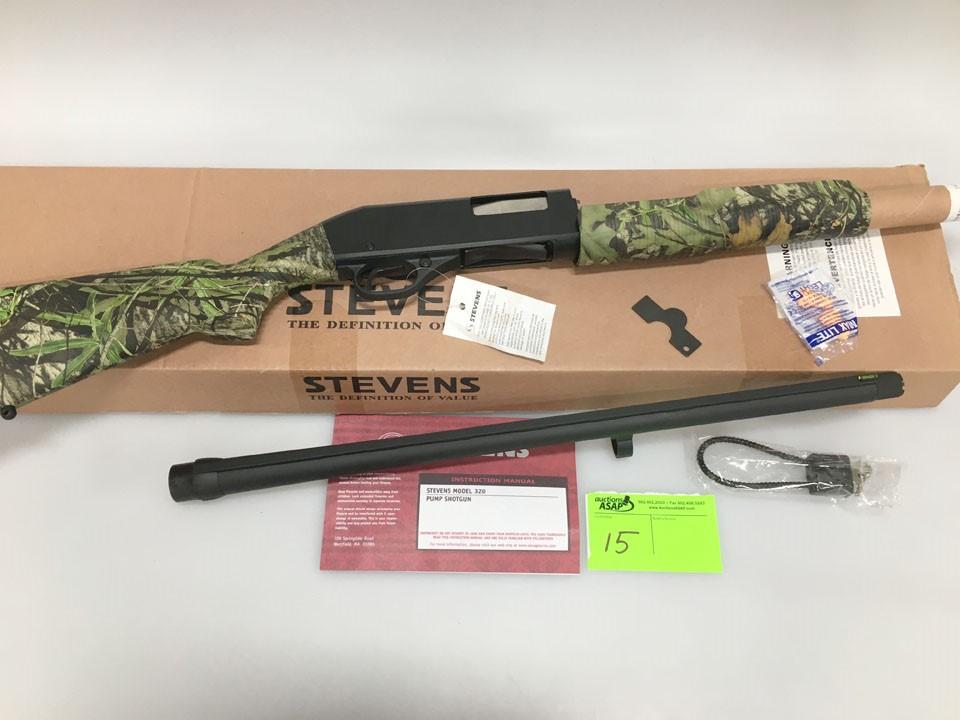 Stevens 320 Pump 12ga Shotgun New in Box